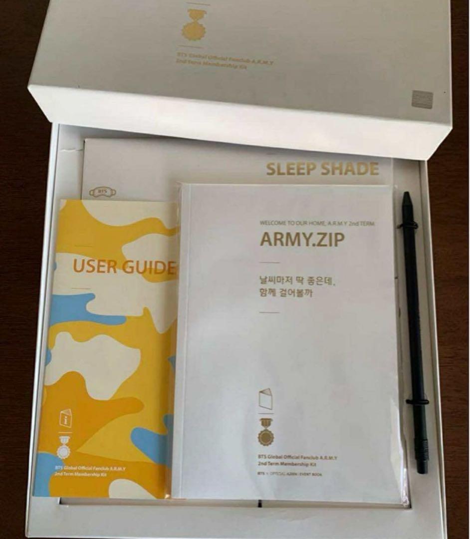 BTS 公式　アーミー2期　メンバーシップ　特典キット