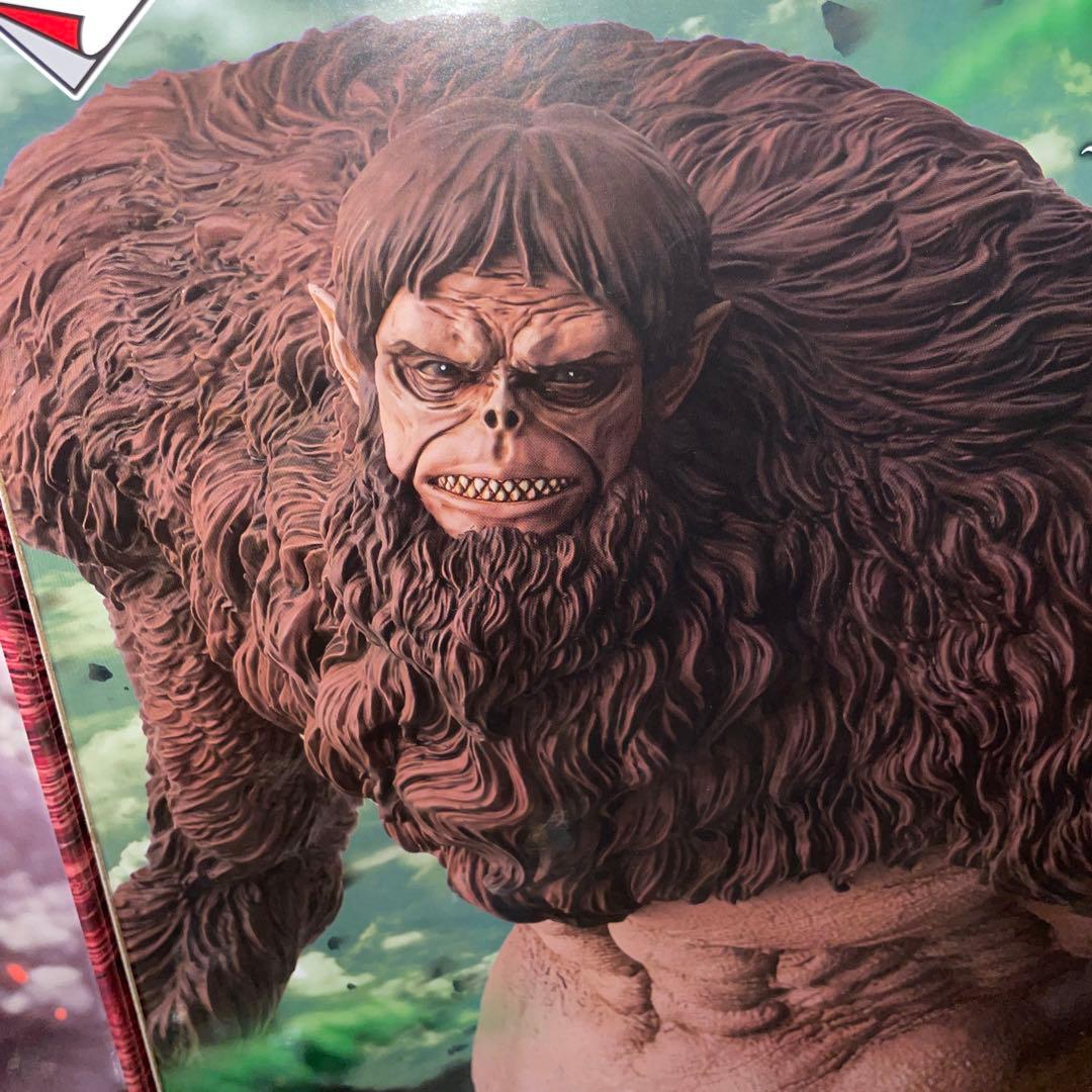 一番くじ　進撃の巨人　獣の巨人は俺が仕留める　超大型巨人　獣の巨人　リヴァイ