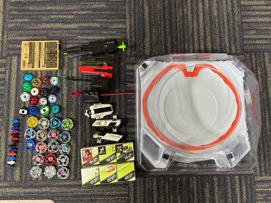 ベイブレードセットx ベイスタジアム付き