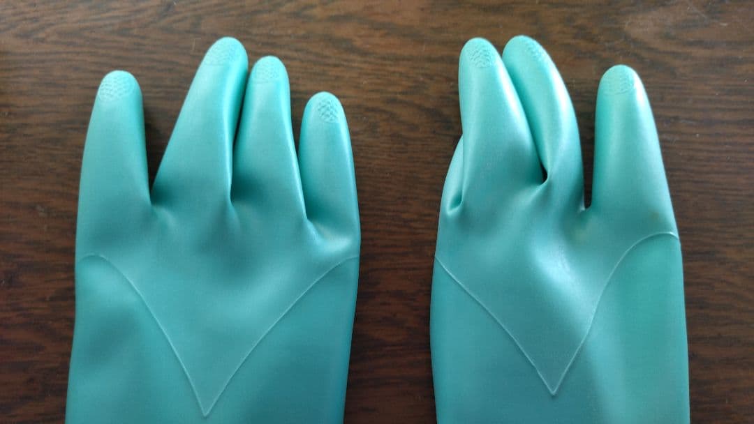 新品 昭和レトロ ビルパール・ゴールド 高級ゴム手袋 岡本理研ゴム 5組セット