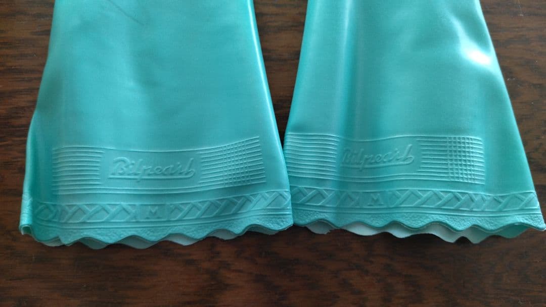 新品 昭和レトロ ビルパール・ゴールド 高級ゴム手袋 岡本理研ゴム 5組セット