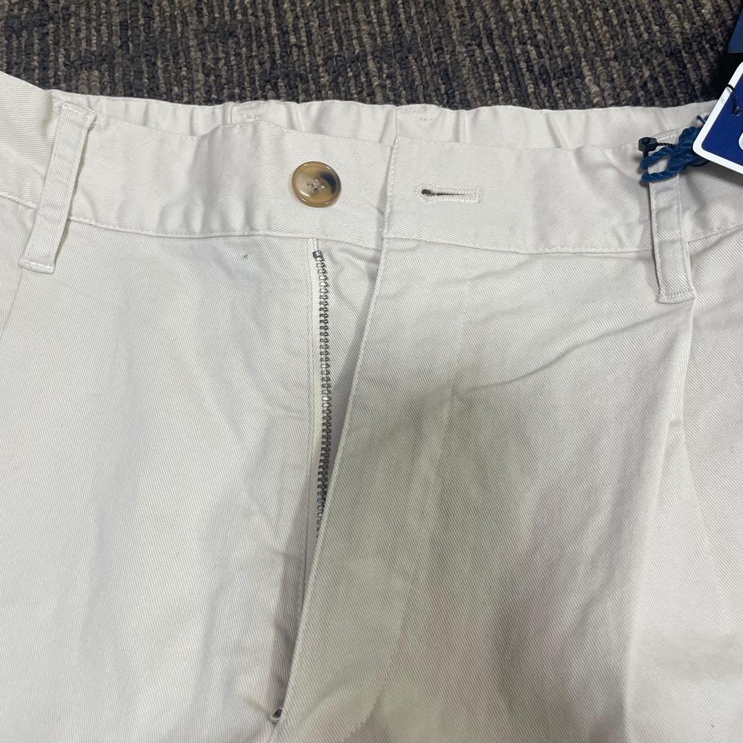 防水カジュアルパンツ ホワイト