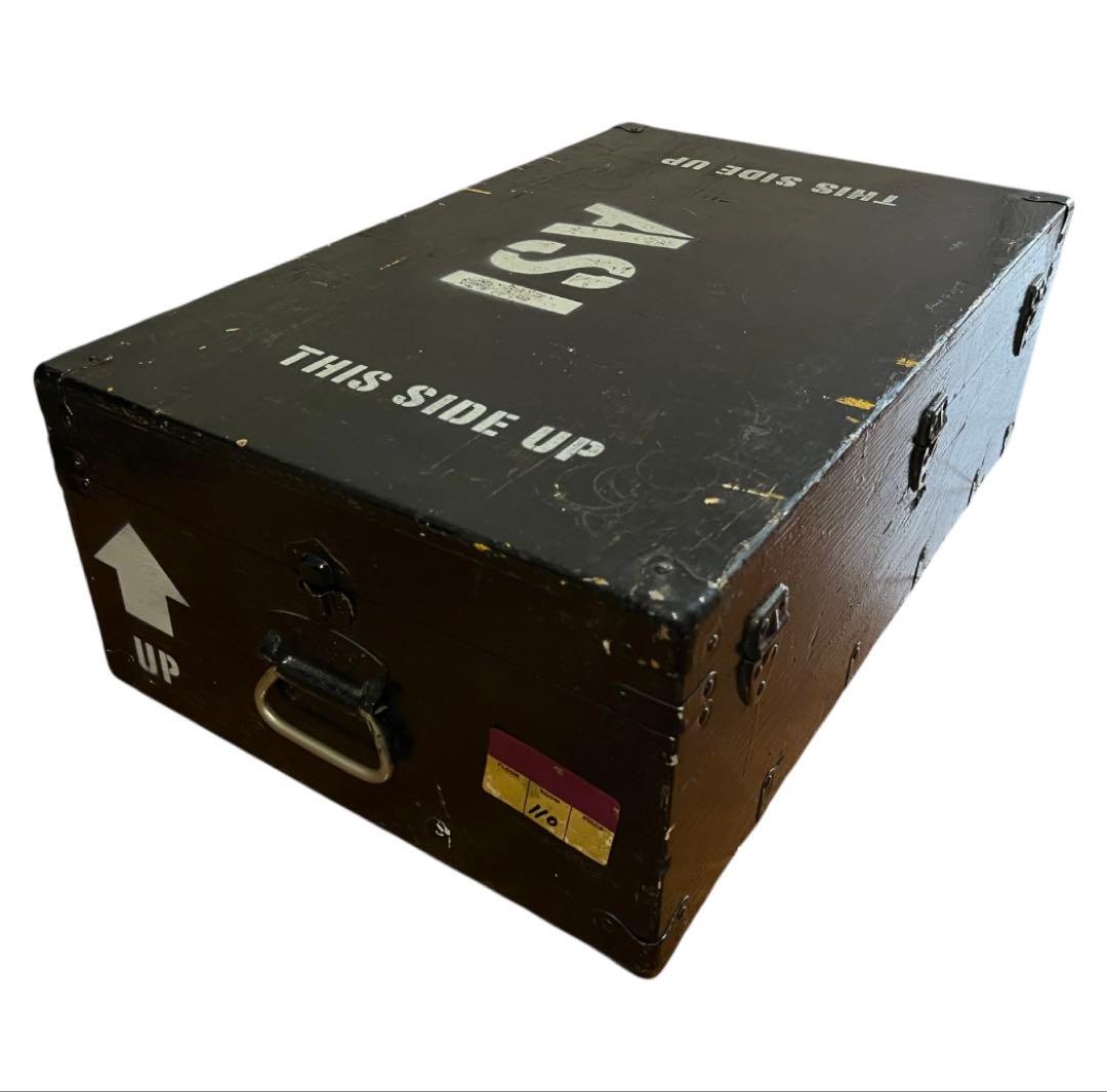 ☆ ヴィンテージ トランクケース ミリタリーボックス コンテナ 収納箱 キャンプ