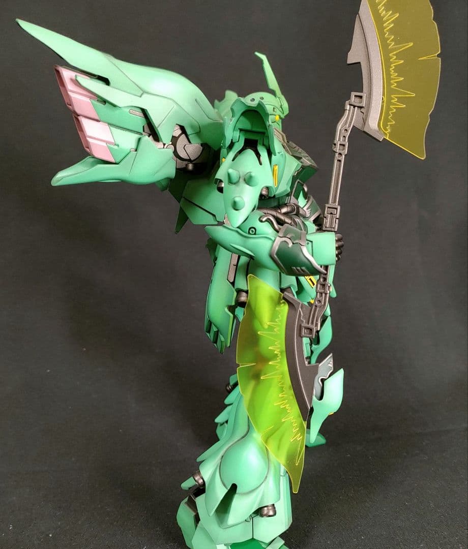 ガンプラ 塗装済 完成品 HGUC 1/144 シナンジュ ララア専用