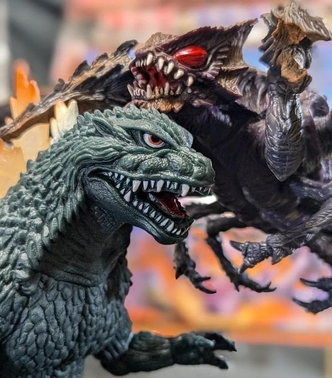 ゴジラ×メガギラス セット ＆オルガ（バンダイ）ソフビフィギュア