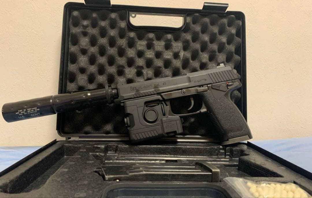 東京マルイ　ソーコムMk23 固定スライドガスガン