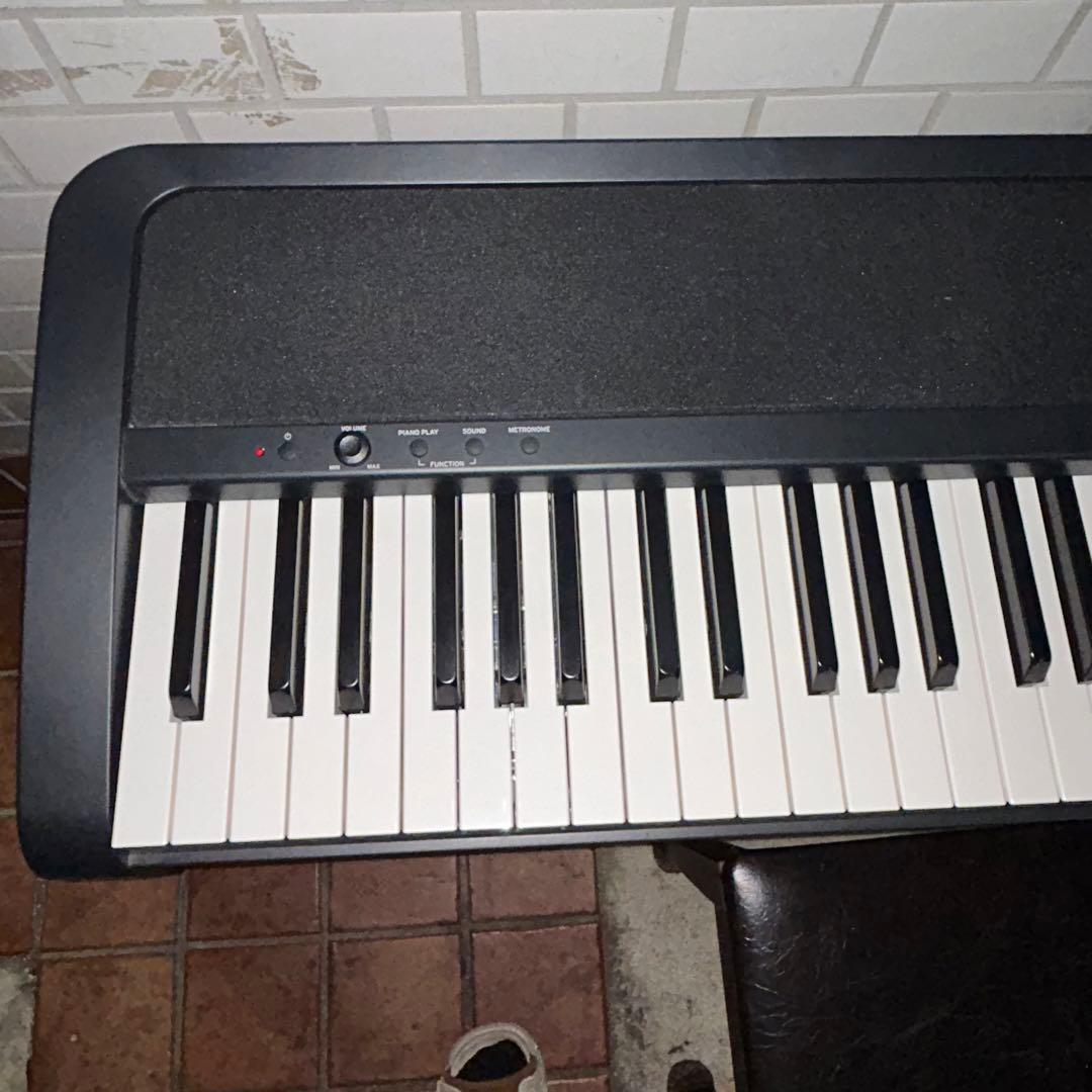 現地引き取りのみ KORG デジタルピアノ 88鍵盤 ブラック 20年製 B2