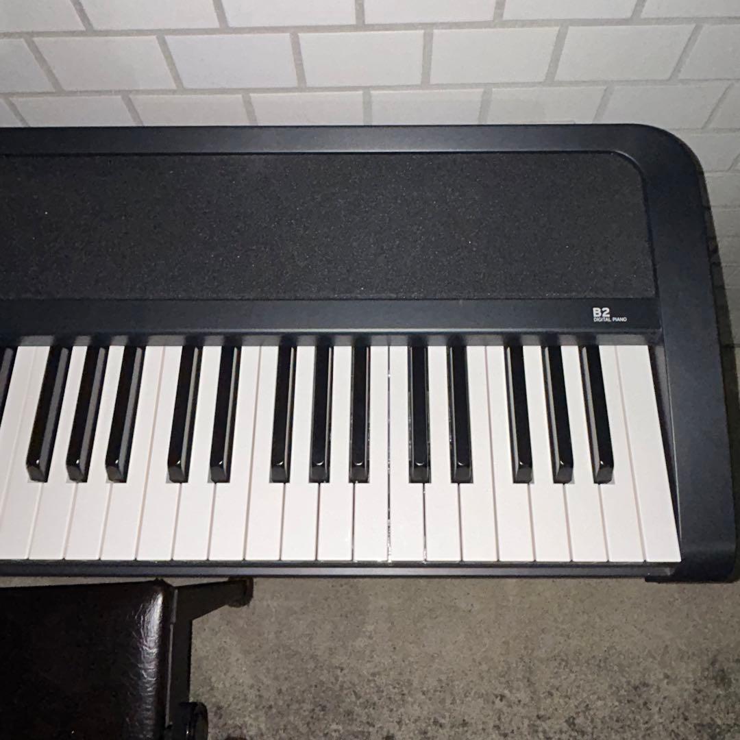 現地引き取りのみ KORG デジタルピアノ 88鍵盤 ブラック 20年製 B2