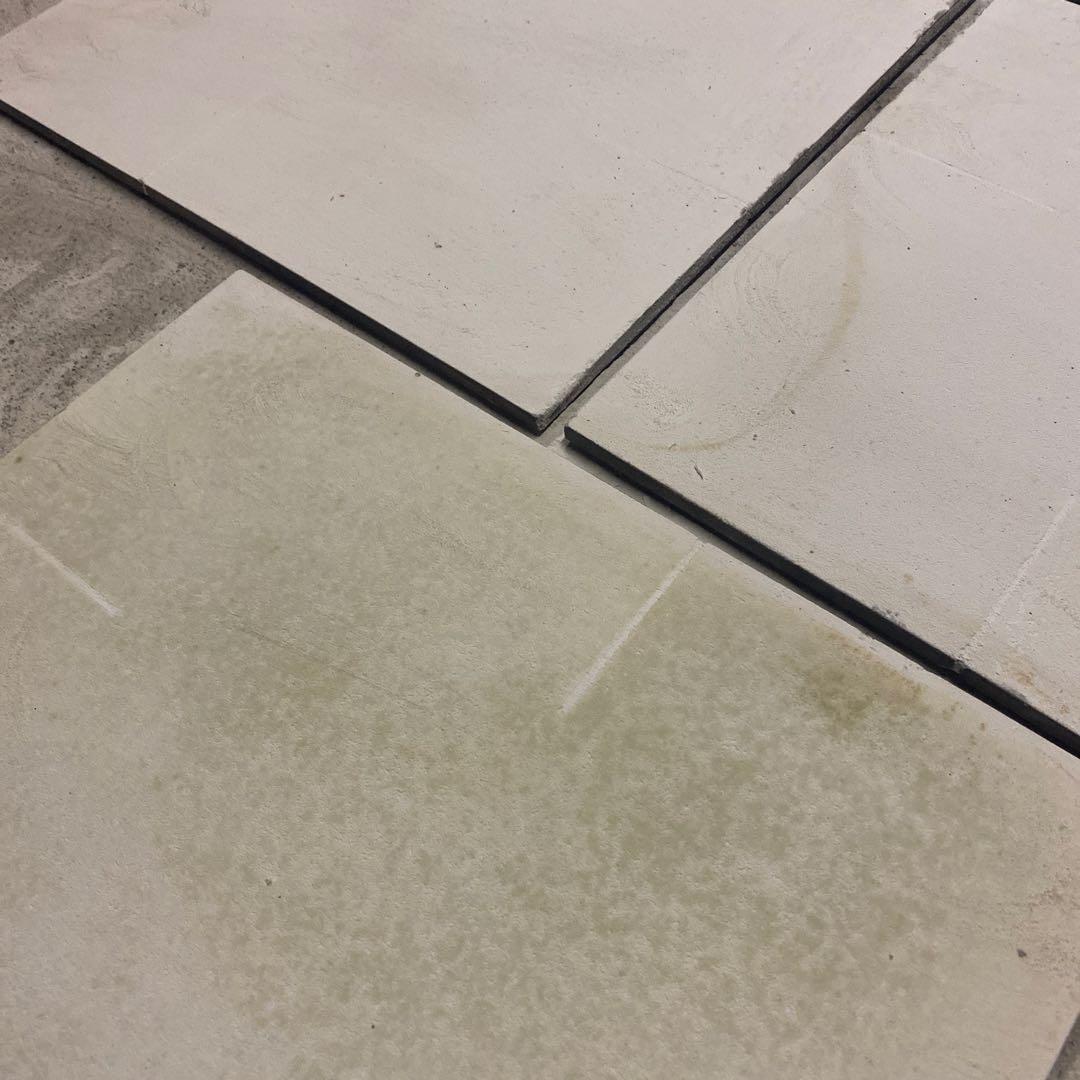 【中古品】陶芸　棚板35×40(厚8mm)5枚組③(スリット有り)