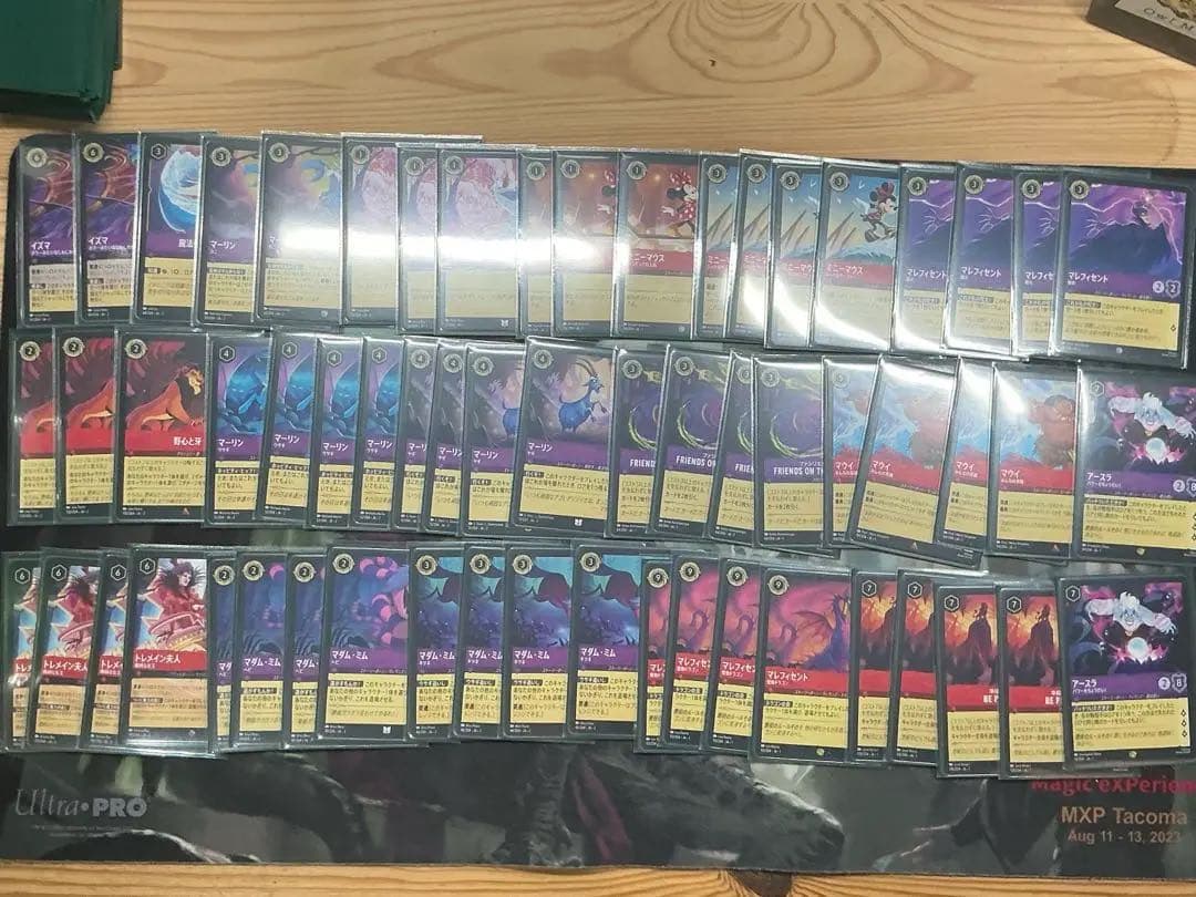 ロルカナ　引退品(1〜2弾) ルビアメデッキ+デッキパーツ等