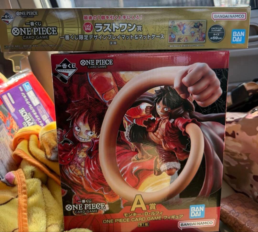 一番くじ　ワンピース ラストワン賞 プレイマット＆マットケース A賞