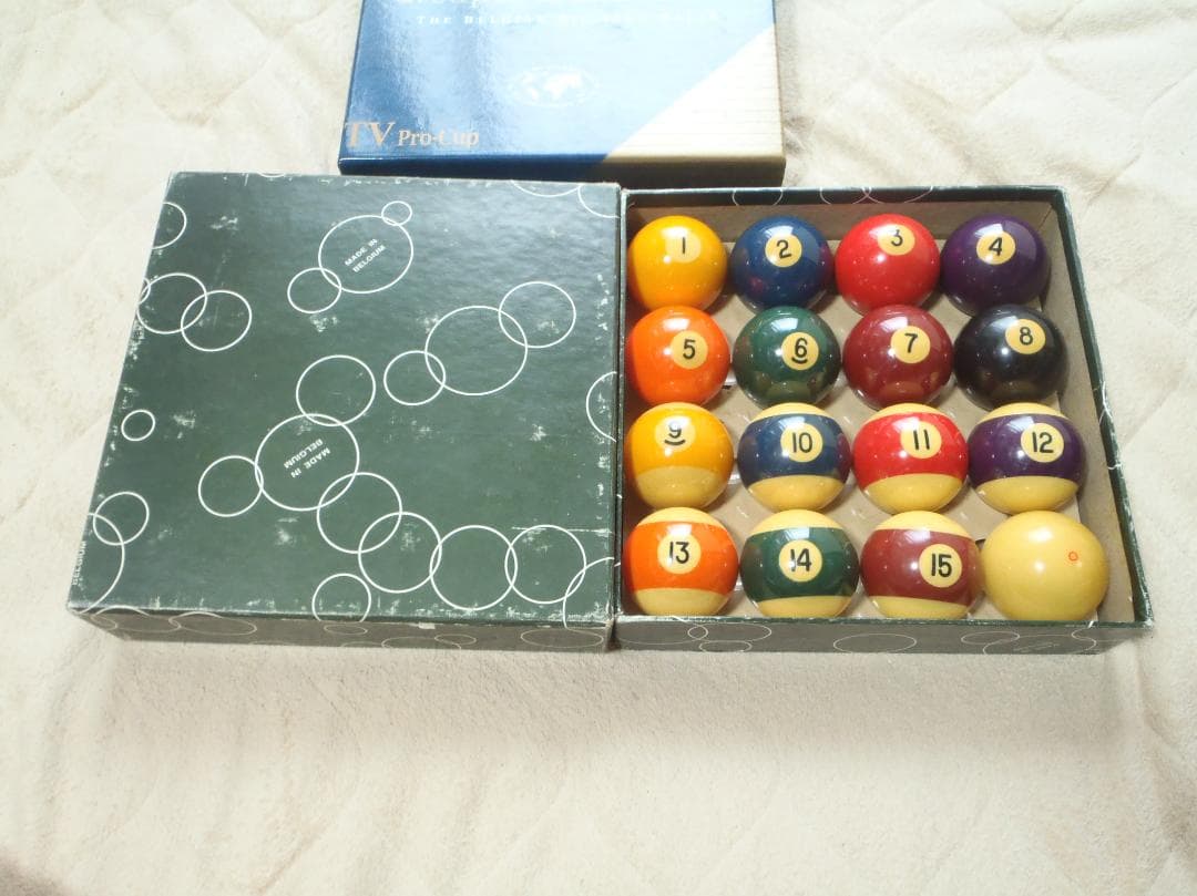 ❤️箱付き★アラミス★ビリヤード玉セット④★ベルギー製★FLAGHOUSE