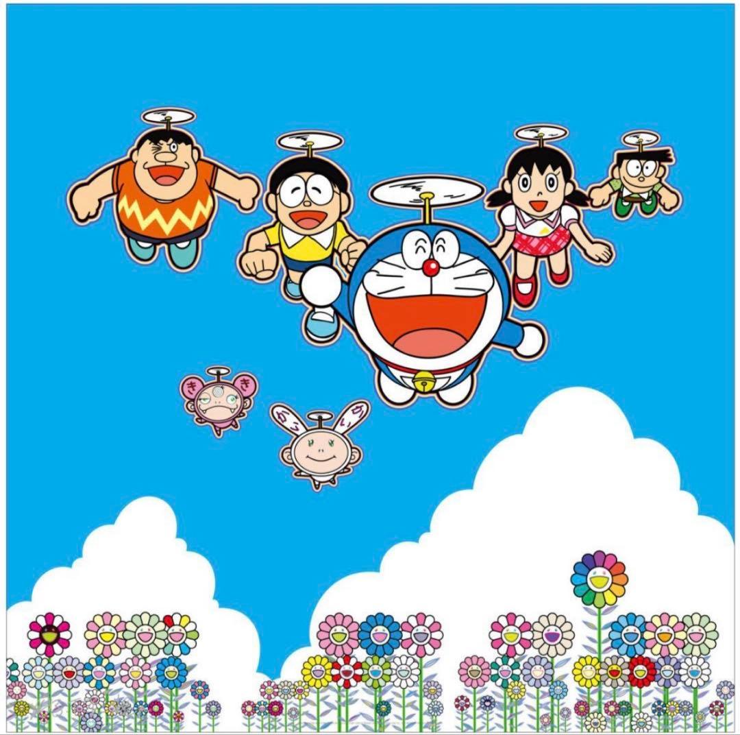 村上隆 xドラえもん　あんなことこんなこと できたらいいな　サイン入りポスター