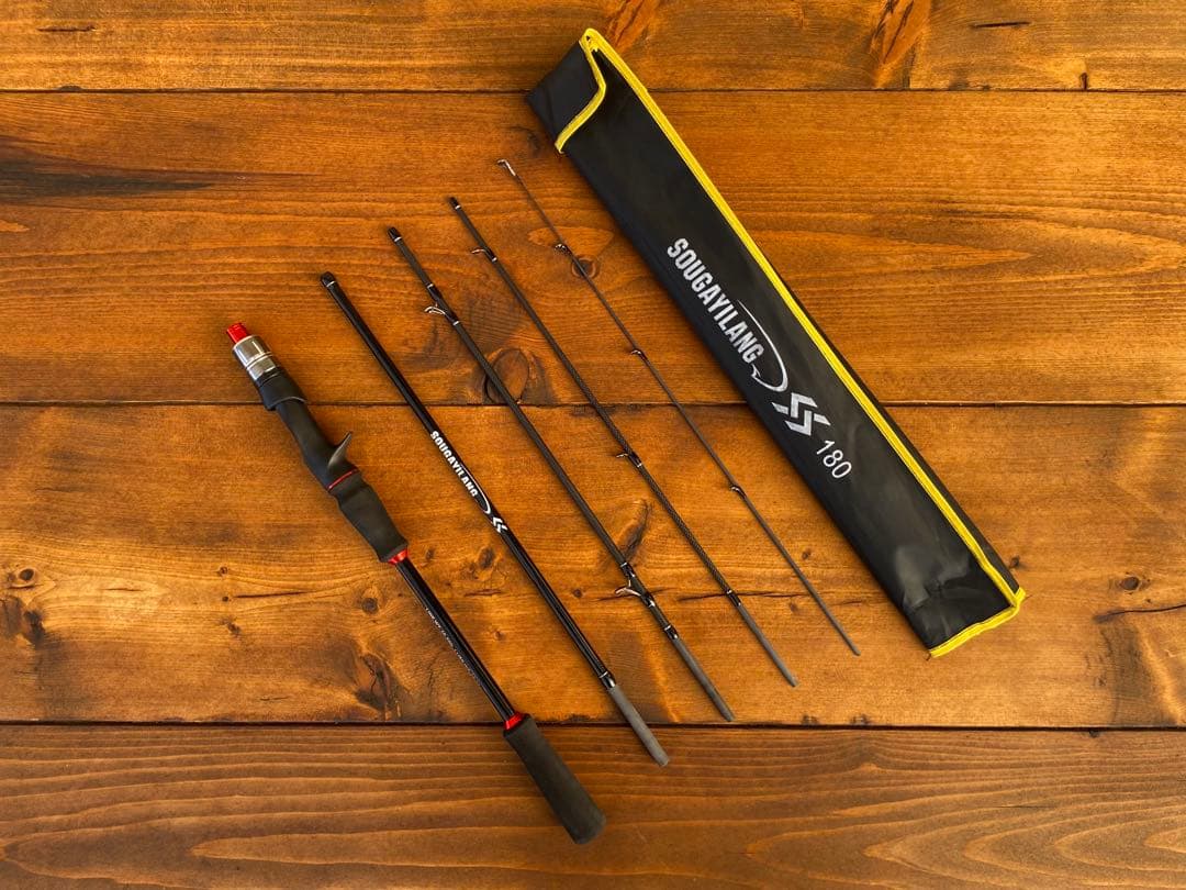 釣り竿セット　ベイトロッド　6ft 180cm バス釣り　kastking 軽量
