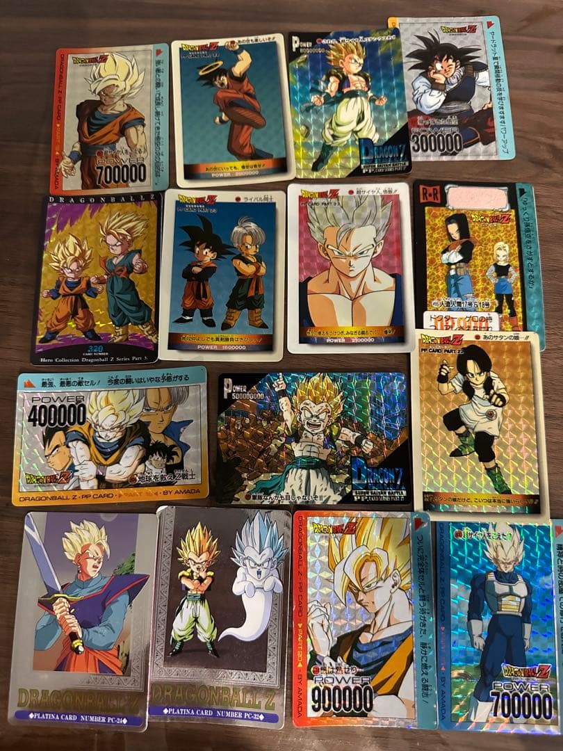 ドラゴンボールZ カードダスカード15枚まとめ売り