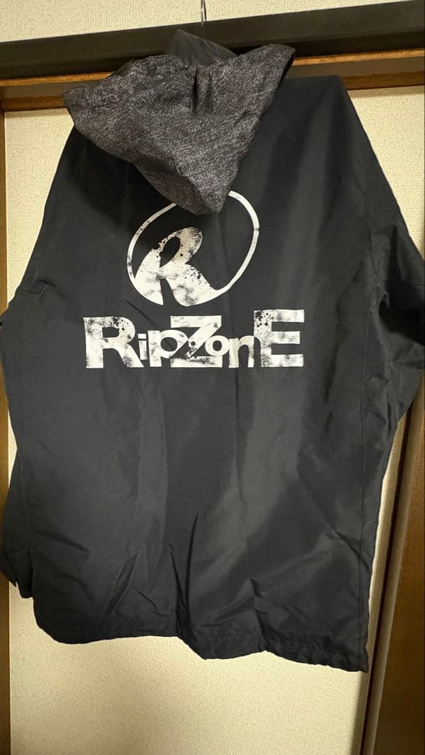 RipZone フード付きジャケット 黒３点セット