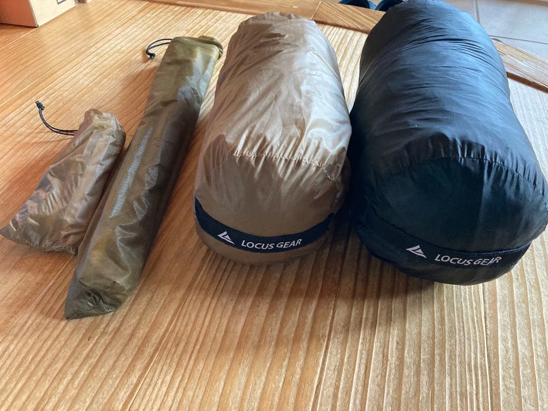 ローカスギア　カフラ　HB テント　カーボン・ポール　セット