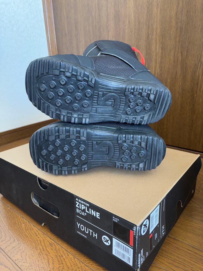 ZIPLINE BOA 子供用スノーボードブーツ　23センチ