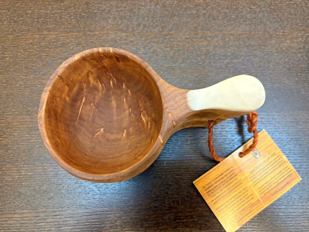 ⭐️新品 美品フィンランド ククサ 角付き KOIVUMAA コイヴマー