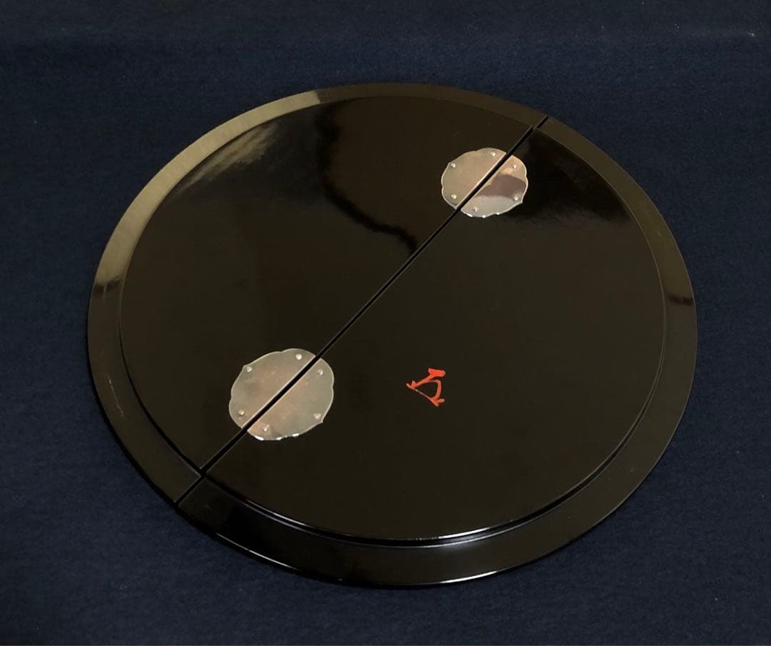 《R》真葛祥瑞写 染付 平水指 真葛香斎 而妙斎宗匠 共布共箱 260114き3