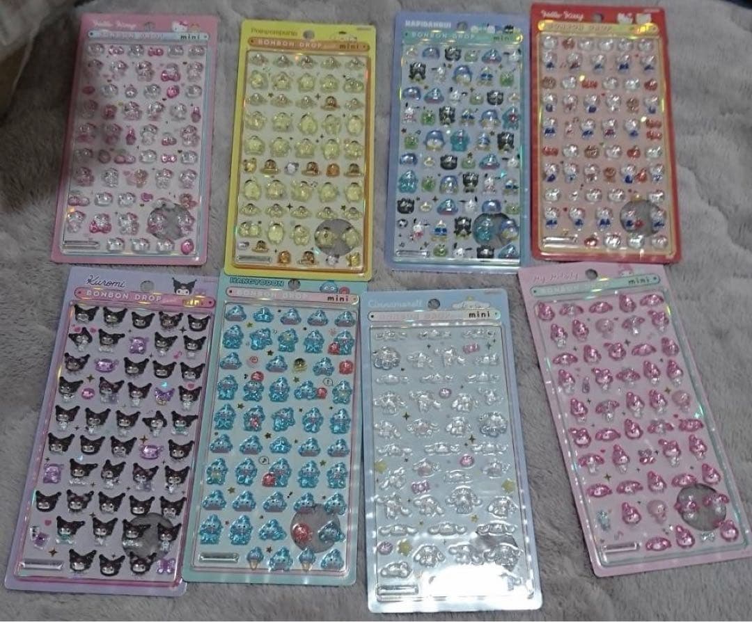 ボンボンドロップシール サンリオミニ 全種類