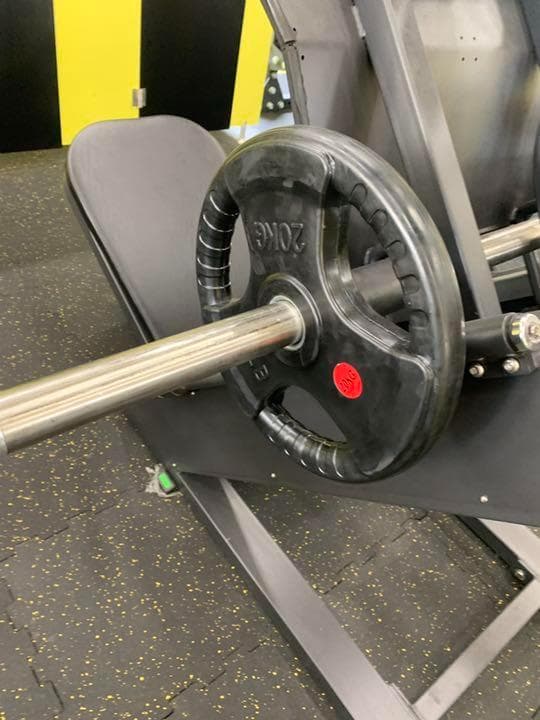 50㎜ラバープレート　20kg 4枚15㎏2枚10㎏２枚5㎏2枚2.5㎏2枚