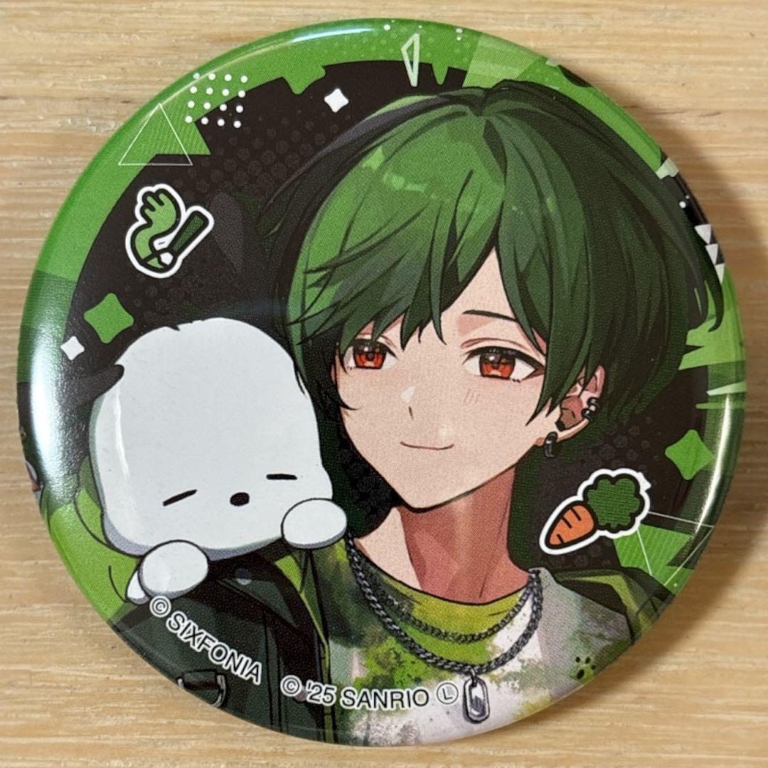 すち シクフォニ サンリオコラボ 限定描き下ろしイラスト 缶バッジ 23点