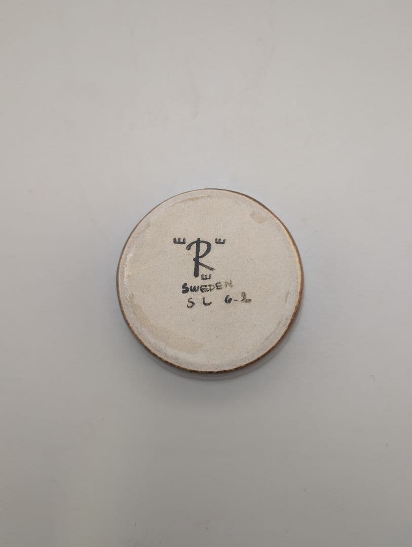 シルヴィア・レウショヴィウ　ロールストランド　小皿　花　北欧ヴィンテージ