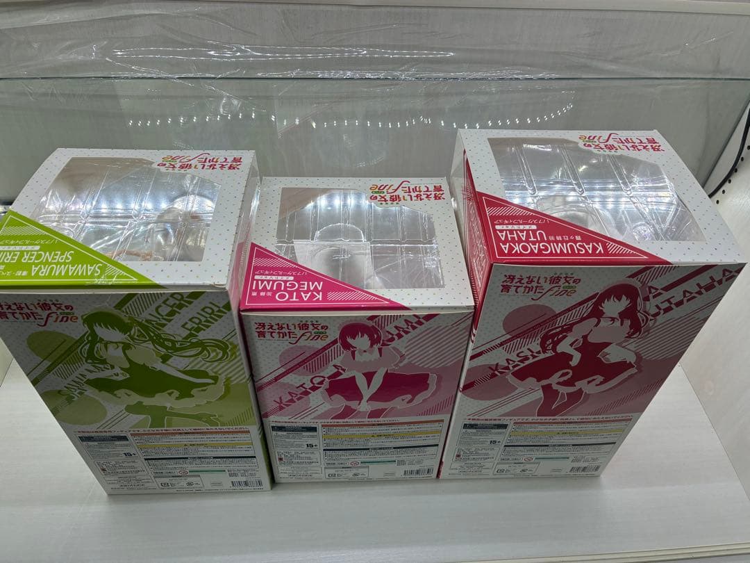 冴えない彼女の育てかた 澤村英梨々 加藤恵 霞ヶ丘詩羽メイドVerフィギュア3体