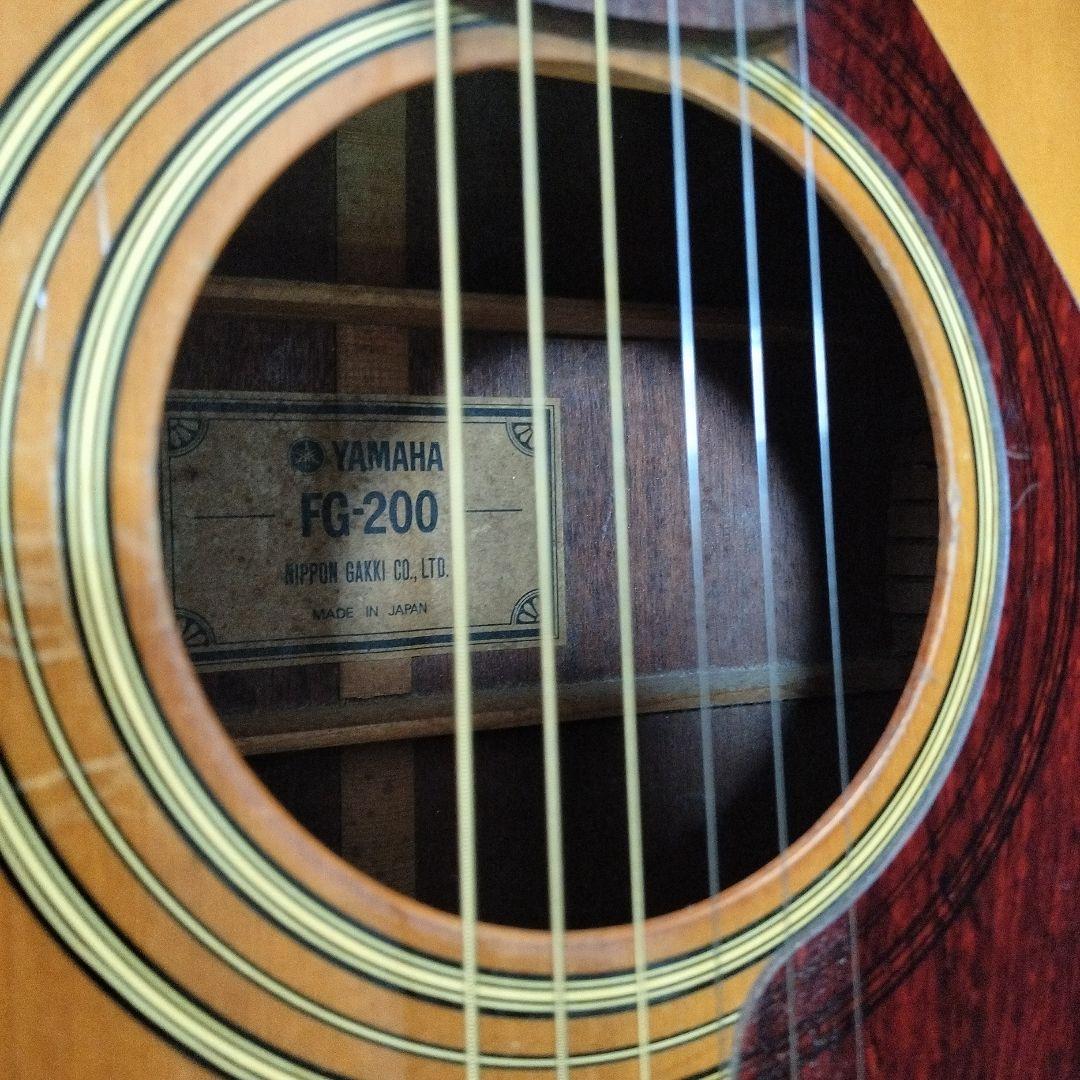 YAMAHA FG-200 エレアコ使用　日本製　ギグケース