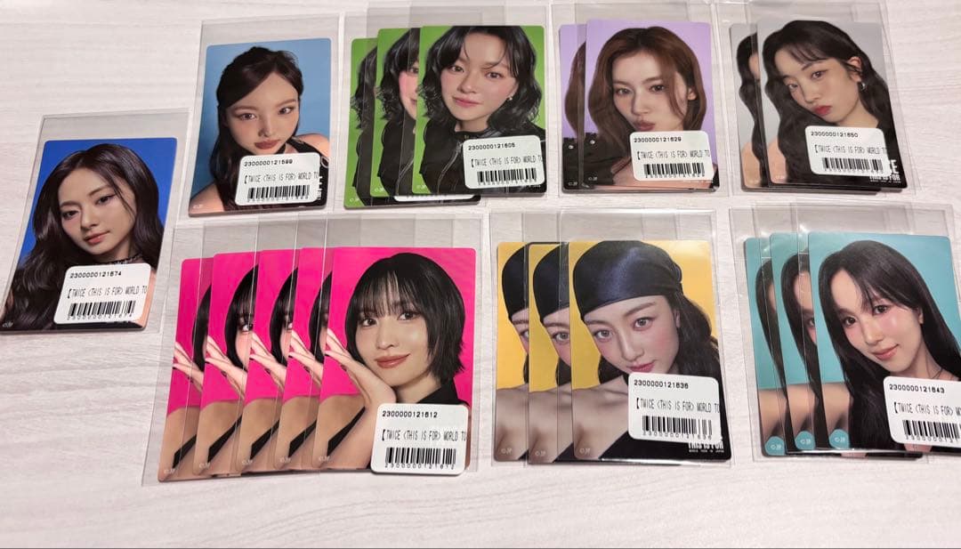 TWICE オンラインくじ ステッカー