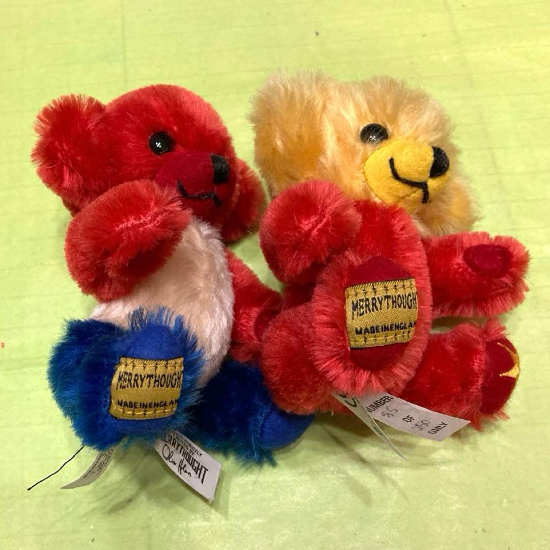 メリーソート クマ　Merrythought チーキー アンティーク　テディベア