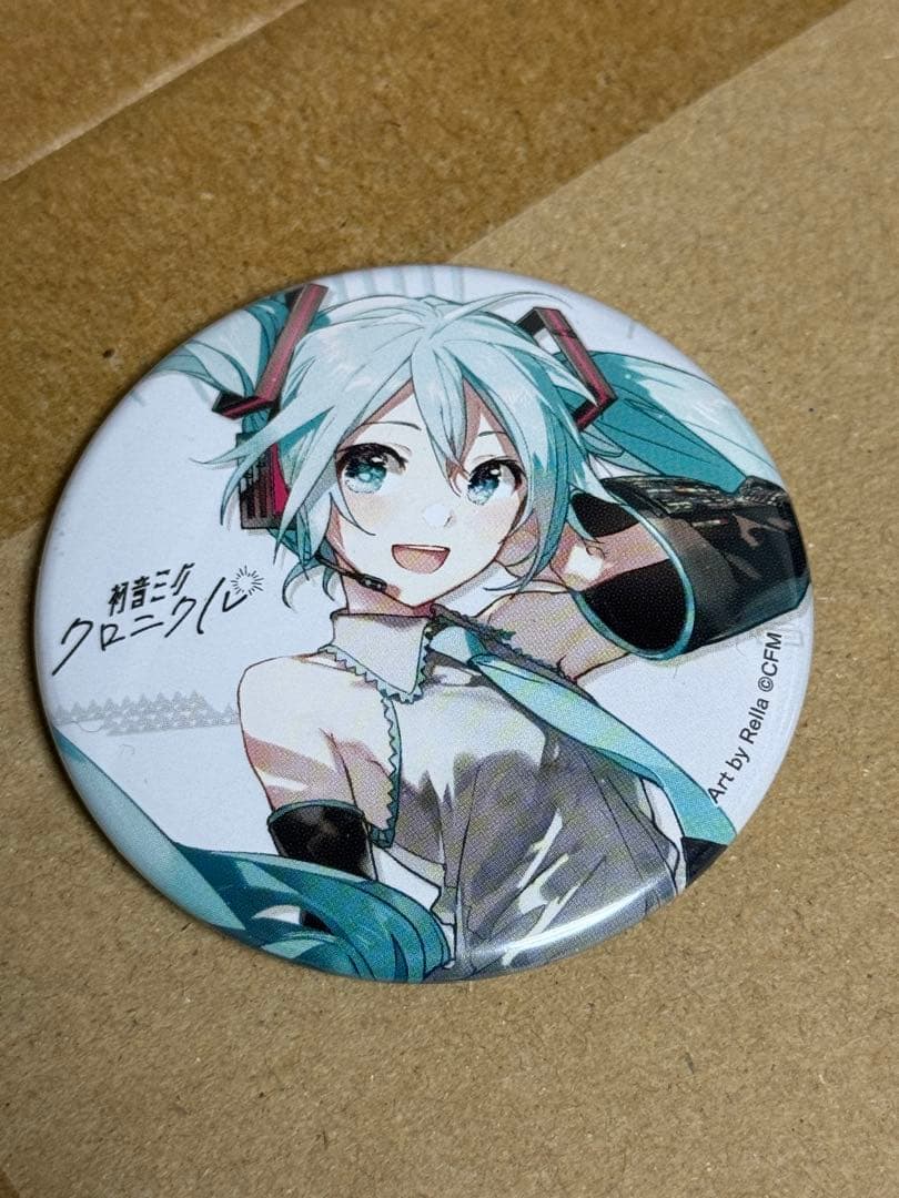 初音ミク クロニクル 缶バッジ