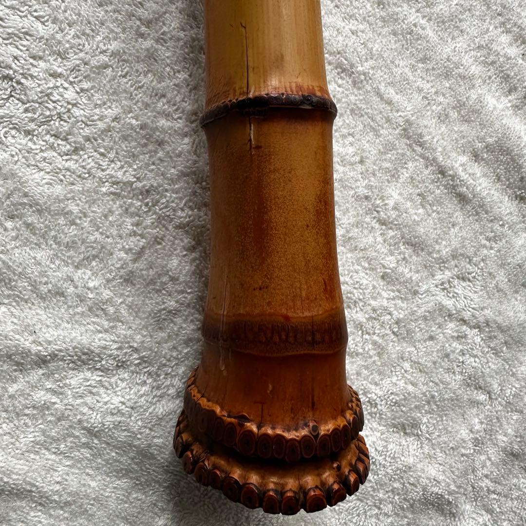 尺八　都山流　露秋　銘④（1尺8寸）補修