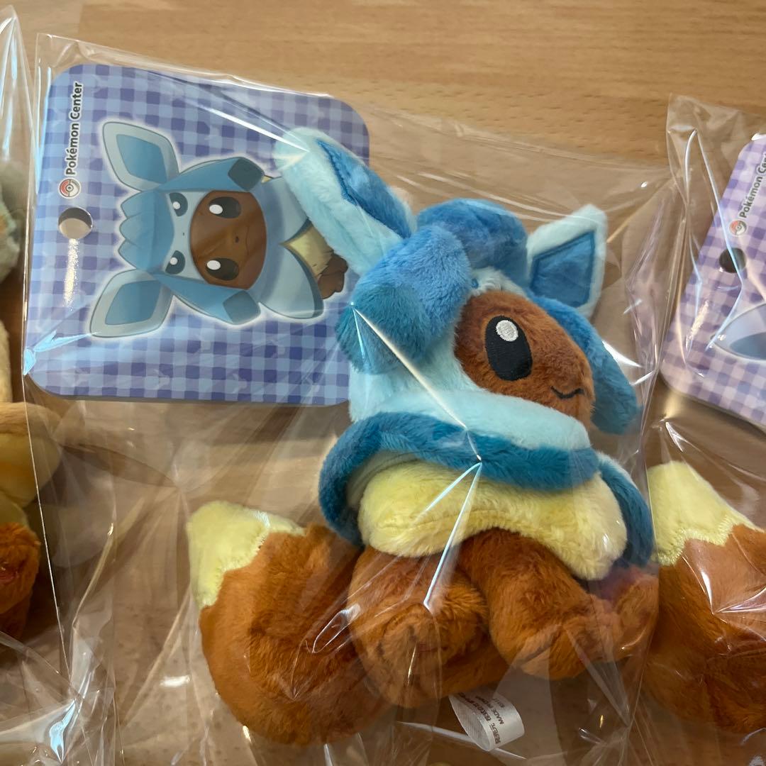 ポケモンセンター限定 ブイズのポンチョを着たイーブイ 8種セット