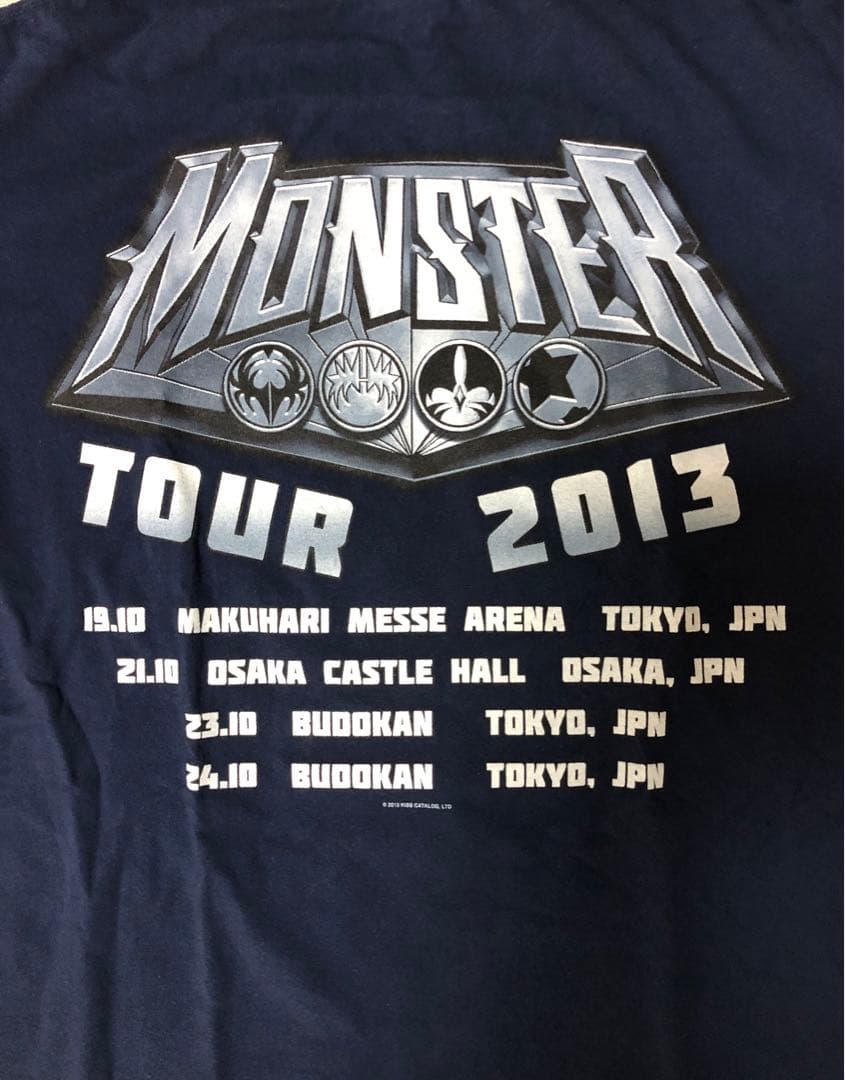 【KISS / Tシャツ】MONSTER TOUR 2013
