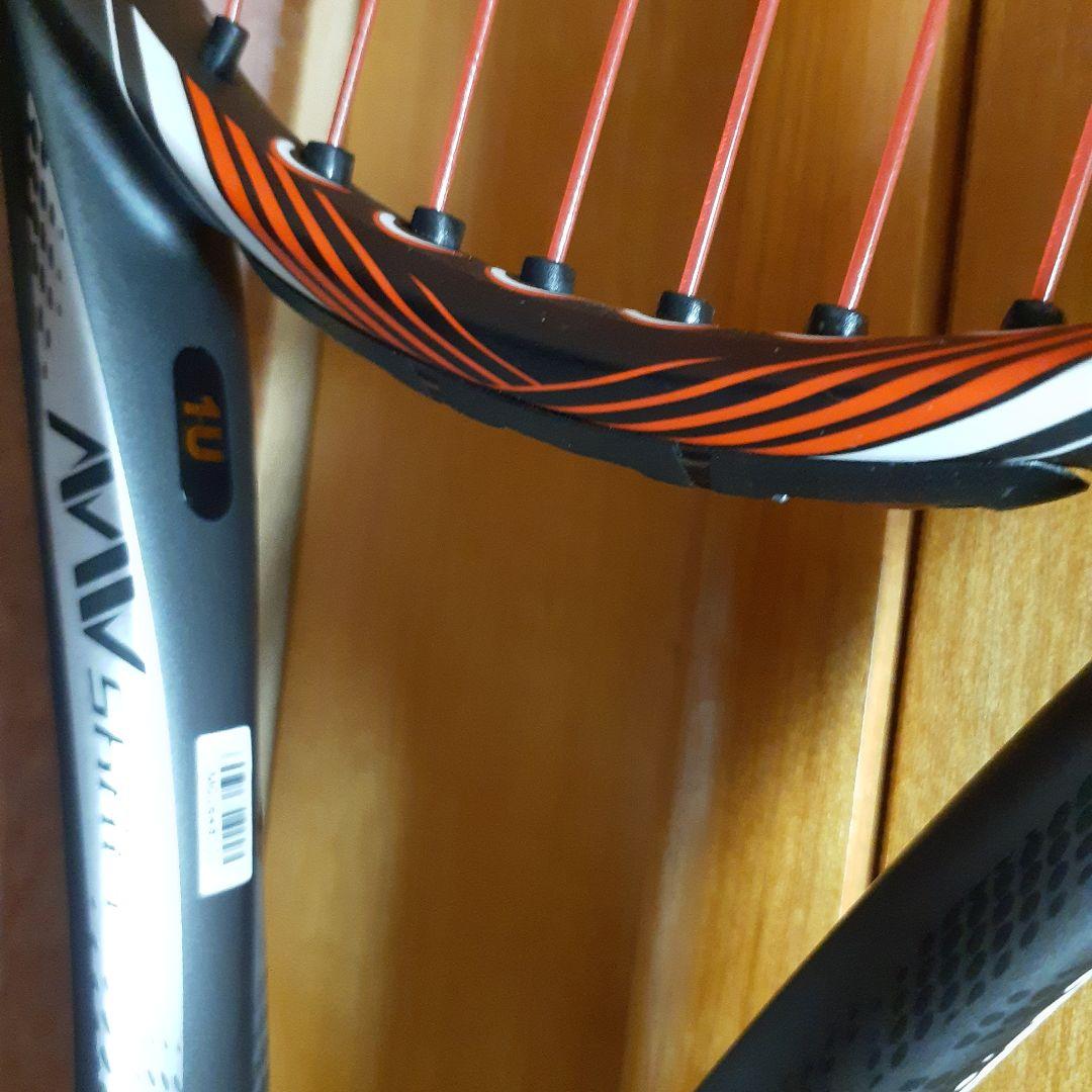 新品　Mizuno ソフトテニスラケット ブラック/レッド