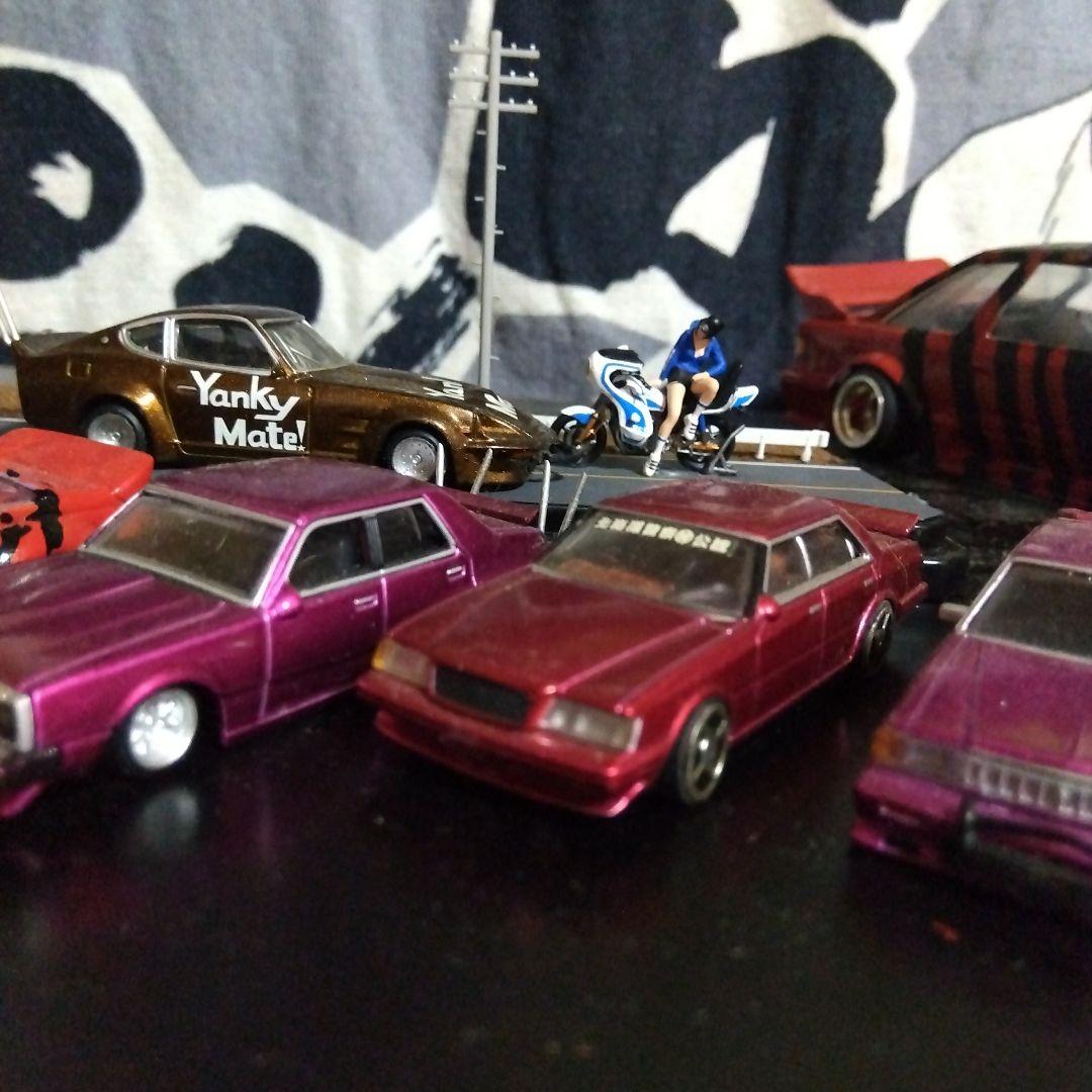 バイクフィギュア、グラチャンミニカーセット