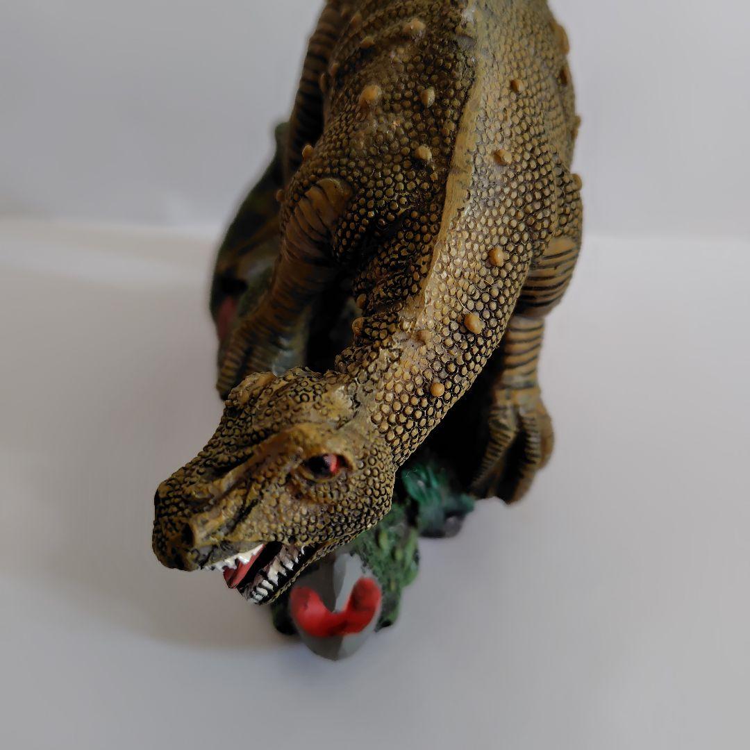 恐竜フィギュア 4体 レトロ 昭和 希少 アンキロサウルス　トリケラトプス