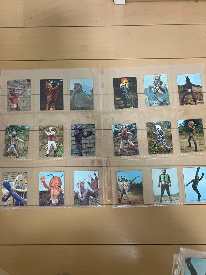 昭和レトロ★旧カルビー仮面ライダーカード★ 1番〜105番まで連番 表25局有