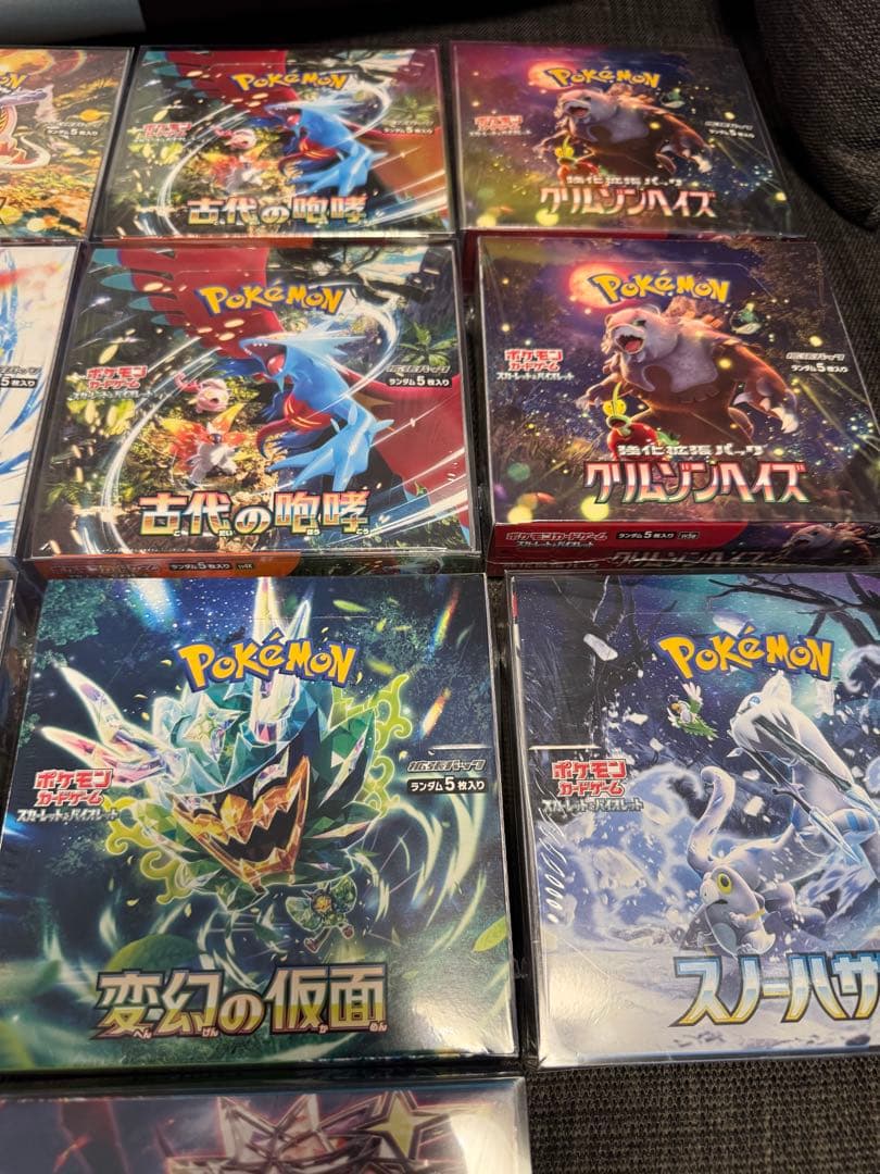 ポケモン　カード　引退　10ボックス　ケース付き