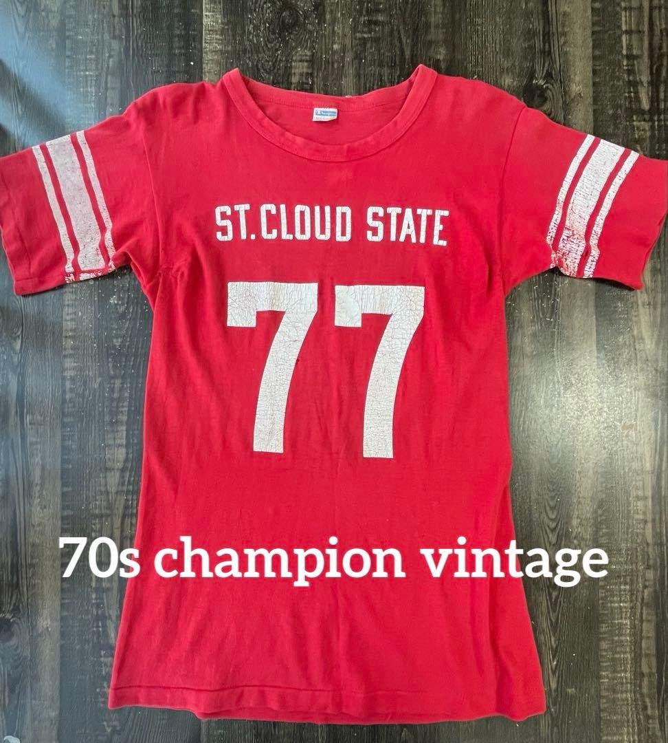 70s Champion T バータグ　USA製 ヴィンテージ