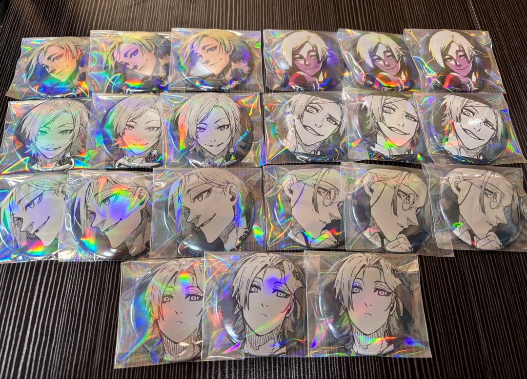 ブルーロック　ブルーロック展　ミヒャエル・カイザー　缶バッジ　21個