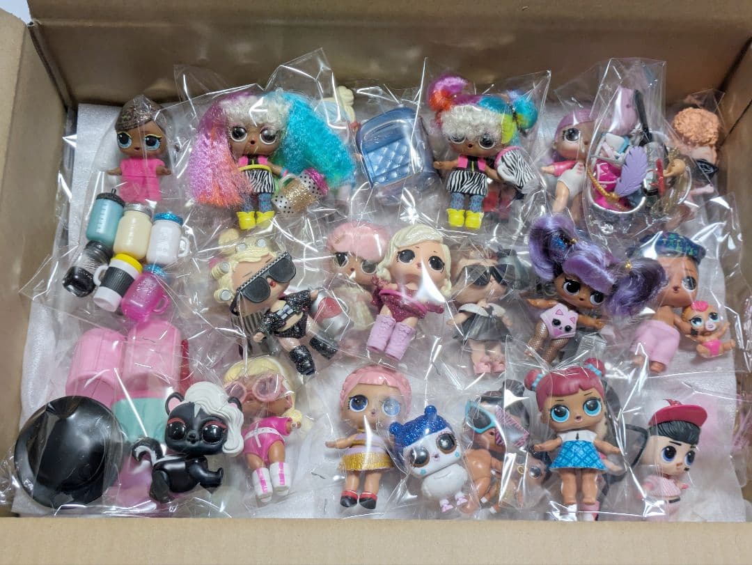 LOLサプライズ　メイクオーバーシリーズ　ヘアゴール大量まとめ売り 人形遊び