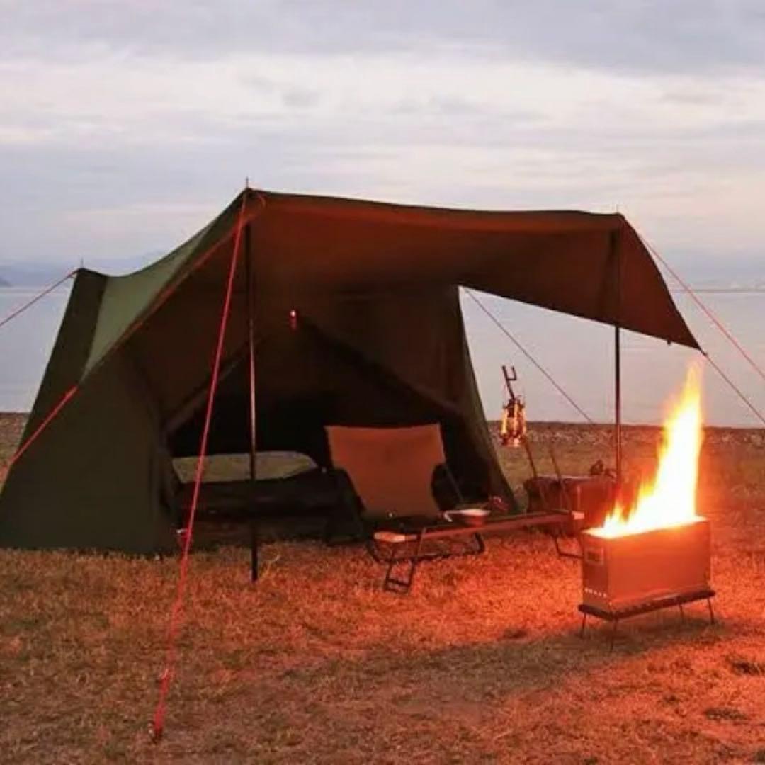 dod パップフーテント2 カーキ色 軍幕 キャンプ テント