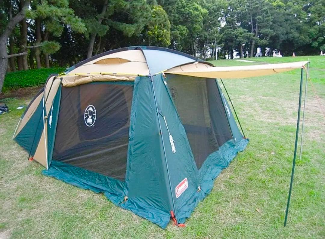 【極美品】コールマンテント ラウンドスクリーン2ルームハウス ★状態綺麗★