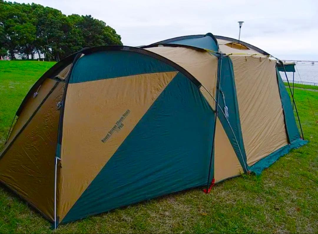 【極美品】コールマンテント ラウンドスクリーン2ルームハウス ★状態綺麗★