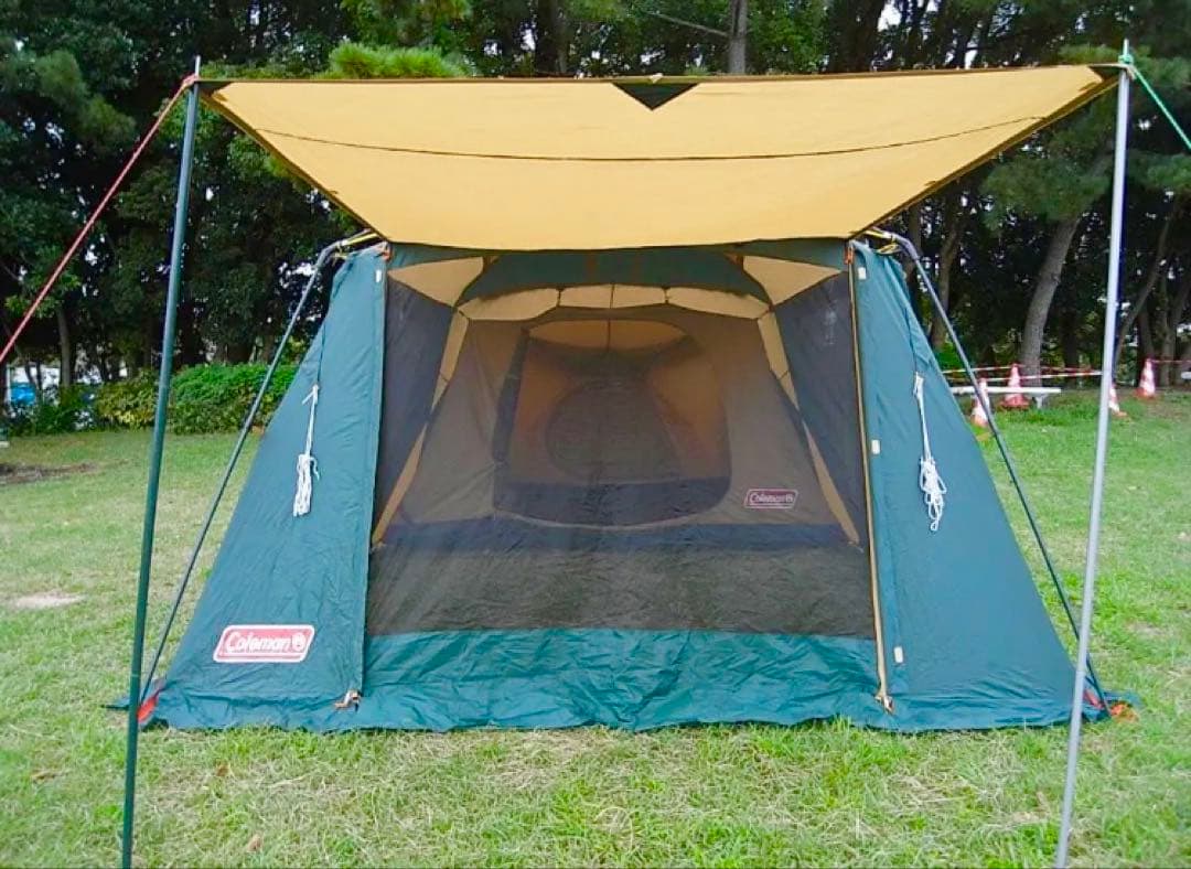 【極美品】コールマンテント ラウンドスクリーン2ルームハウス ★状態綺麗★