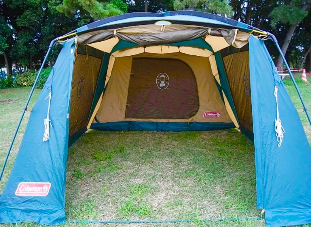 【極美品】コールマンテント ラウンドスクリーン2ルームハウス ★状態綺麗★