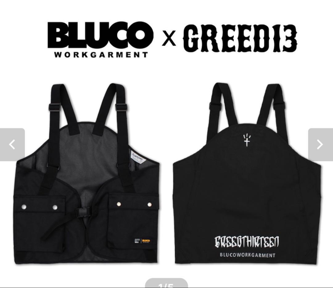 ウェア BLUCOxGREED THIRTEEN UTILITY VEST